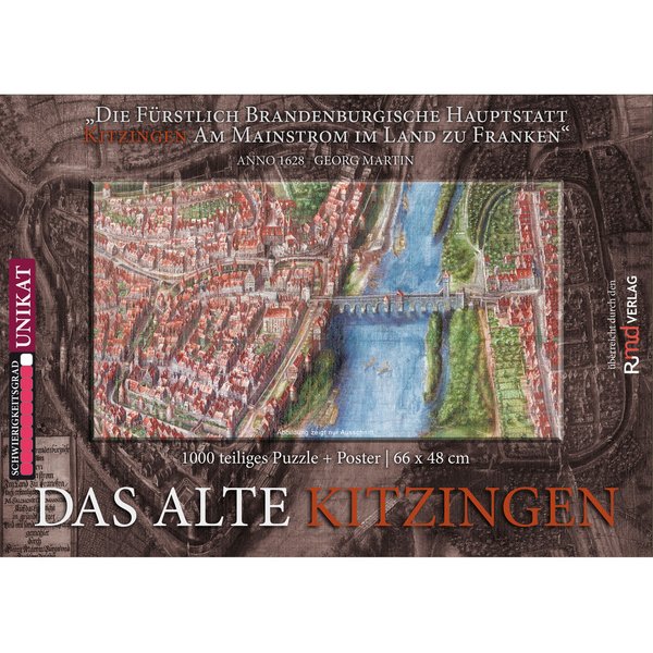 Das alte Kitzingen (Unikat)